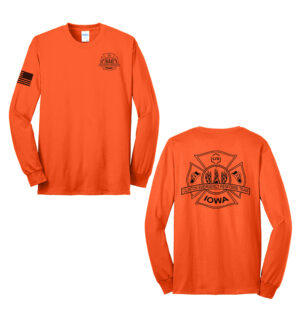 LYB ERT Unisex Basic Long Sleeve Tee-Safety Orange