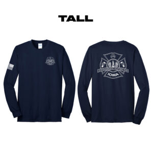 LYB ERT Unisex TALL Long Sleeve Tee-Navy