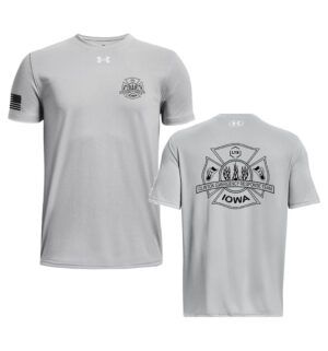 LYB ERT Under Armour short sleeve Men’s Team Tech Tee-Mod Grey