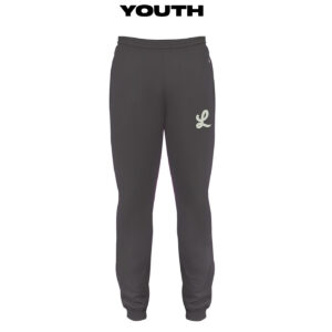 Legacy Baseball Badger tech fleece YOUTH jogger pant w/rib cuff bottom (sweatpant)-Graphite