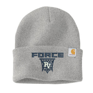 PV Force BB Carhartt Acrylic Watch Cap 2.0 beanie stocking cap with cuff-heather grey