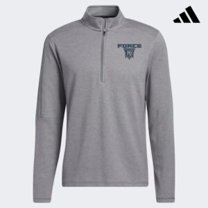 PV Force BB Adidas 3-STRIPE 1/4 zip layering pullover  – GREY MELANGE (L and XXL Only)