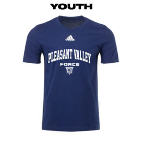 PV Force BB adidas YOUTH Amplifier Short Sleeve Tee-Collegiate Navy (yxl ONLY)