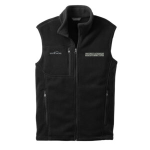 UD Criminal Justice Eddie Bauer men Fleece Vest – Black