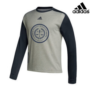 UD Criminal Justice adidas Men’s Team Issue Crew-Black/Medium Grey Heather