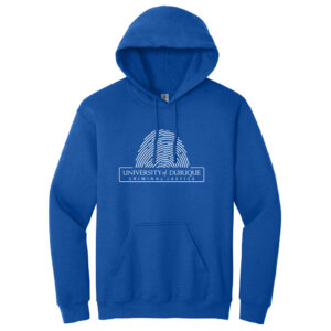 UD Criminal Justice Unisex Fleece Hooded Sweatshirt-Royal