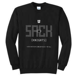 Union SACK Unisex Fleece Crewneck Sweatshirt-Black