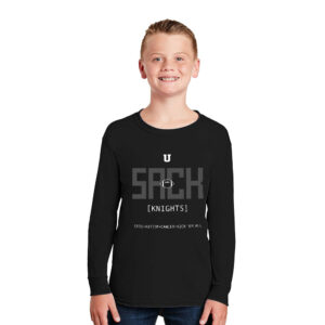 Union SACK Youth Cotton Long Sleeve Tee-Black