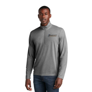 Airrosti Rehab Sport-Tek  PosiCharge  Tri-Blend Wicking 1/4-Zip Pullover-Light Grey Heather