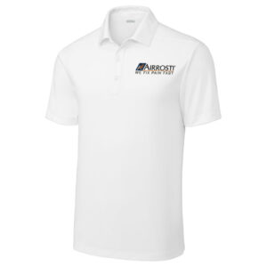 Airrosti Rehab Sport-Tek Men Posi-UV Pro Polo – White