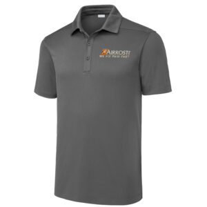 Airrosti Rehab Sport-Tek Men Posi-UV Pro Polo – Dark Smoke Grey