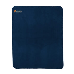 Airrosti Rehab Port and Company Value Fleece Blanket With Strap-Navy