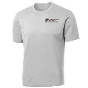 Airrosti Rehab Sport-Tek – Competitor Men Performance Tee-Silver