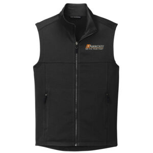 Airrosti Rehab Port Authority Men Collective Smooth Fleece Vest-Deep Black