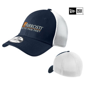 Airrosti Rehab New Era Stretch Mesh Cap-Navy/White