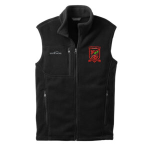 Burlington Predators Soccer Eddie Bauer Fleece Vest Men-Black