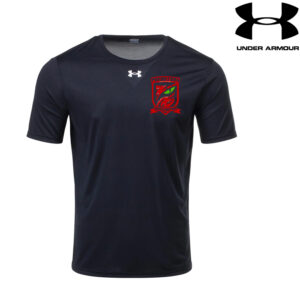 Burlington Predators Soccer Under Armour Men Team Tech Short Sleeve Tee-Black