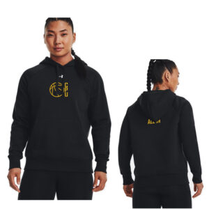 CPU Boys BB Coach Under Armour Women’s UA Rival -soft cotton-blend fleece hoodie-Black