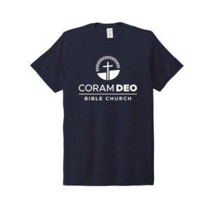 Coram Deo Bible Church Allmade Unisex Tri-Blend Tee-Night Sky Navy