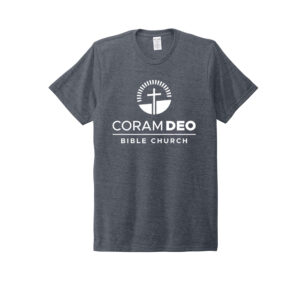 Coram Deo Bible Church Allmade Unisex Tri-Blend Tee-Rebel Blue