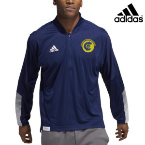 CNB Adidas Sideline 21 Long Sleeve 1/4 zip knit performance top- NAVY