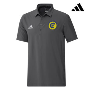 CNB Adidas Stadium Coaches polo – Grey Four (XL, 3XL, 4XL only)