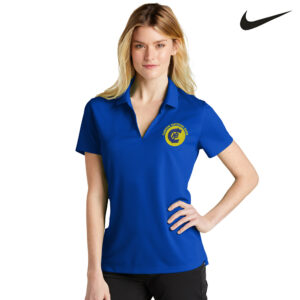 CNB Nike Ladies Dri-FIT Micro Pique 2.0 Polo-Game Royal