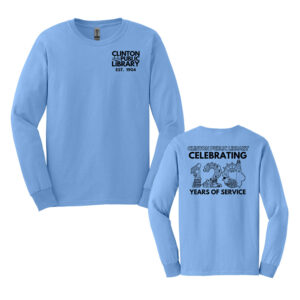 Clinton Public Library Unisex Long Sleeve Tee-Carolina