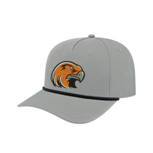 EV River Hawks Athletic Rope Cap-Grey/Black