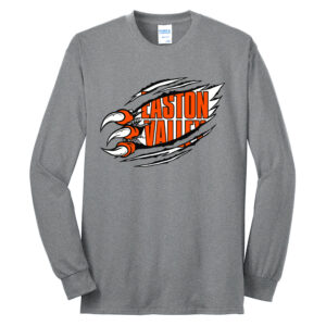 EV River Hawks unisex Cotton Long Sleeve Tee-Athletic Heather