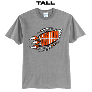 EV River Hawks Tall Short Sleeve Tee-Grey