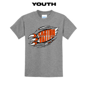 EV River Hawks Youth Short Sleeve Tee-Grey