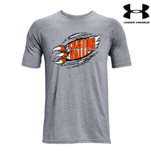 EV River Hawks Under Armour Athletics soft cotton blend T-shirt-Steel Grey