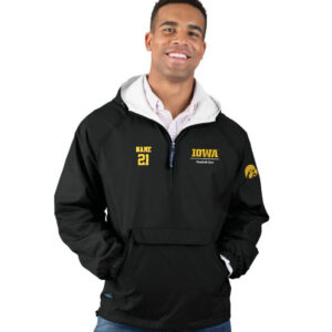 Iowa Baseball Club Adult Charles River Classic Solid Pullover-Black