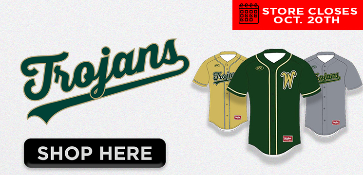 Read more about the article IOWA CITY WEST TROJAN BASEBALL PLAYER GEAR 2024