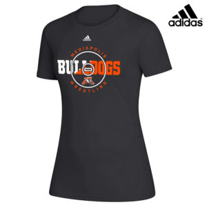 Mediapolis Wrestling adidas Women’s Creator Short Sleeve Tee-Black