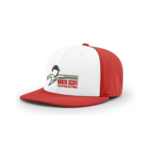 NS Trapshooting Richardson ProModel Pulse FlexFit Cap Alternate-White/Red