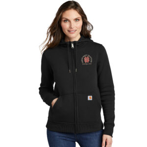 NS Trapshooting Carhartt Women’s Clarksburg Full-Zip Hoodie-Black