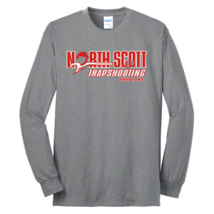 NS Trapshooting Unisex Long Sleeve Tee- Athletic Heather