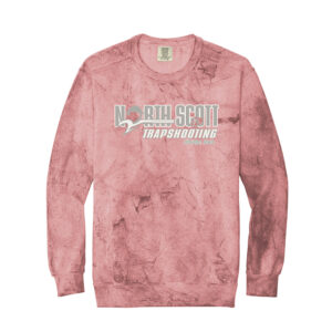 NS Trapshooting Comfort Colors Unisex  Color Blast Crewneck Sweatshirt-Clay