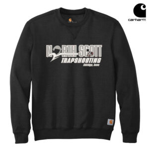 NS Trapshooting Carhartt Men Midweight Crewneck Sweatshirt-Black