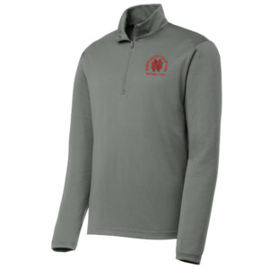 NS Trapshooting Men Sport-Tek PosiCharge Competitor 1/4 Zip Pullover-Grey Concrete