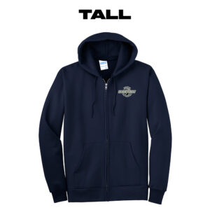 PV Girls BB Tall Ultimate Full Zip Hoodie-Navy