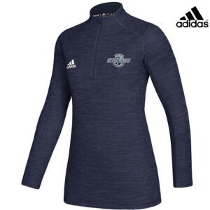 PV Girls BB Adidas Ladies Game Mode long sleeve performance 1/4 zip  pullover – Navy Melange