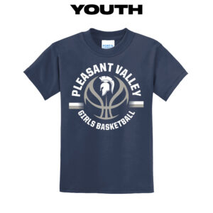 PV Girls BB Youth Short Sleeve Tee-Navy