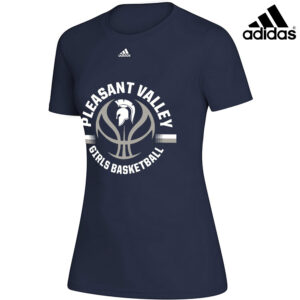 PV Girls BB adidas Women’s Creator Short Sleeve Tee-Collegiate Navy