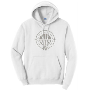 PV Girls BB Unisex Fleece Hooded Sweatshirt-White