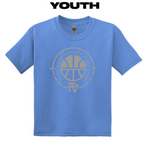 PV Girls BB Youth Short Sleeve Tee-Carolina Blue