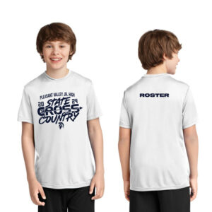 PV JH State CC Youth Performance Short Sleeve Tee-White