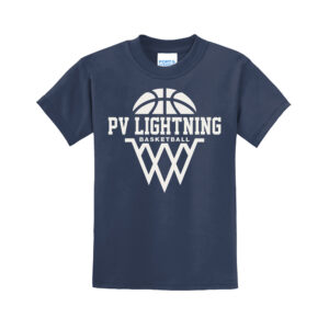 PV Lightning BB Youth Short Sleeve Tee-Navy